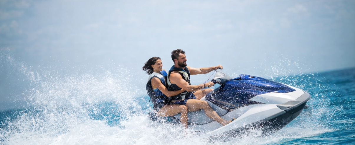 Jet Ski- Speedy drive across the waters
