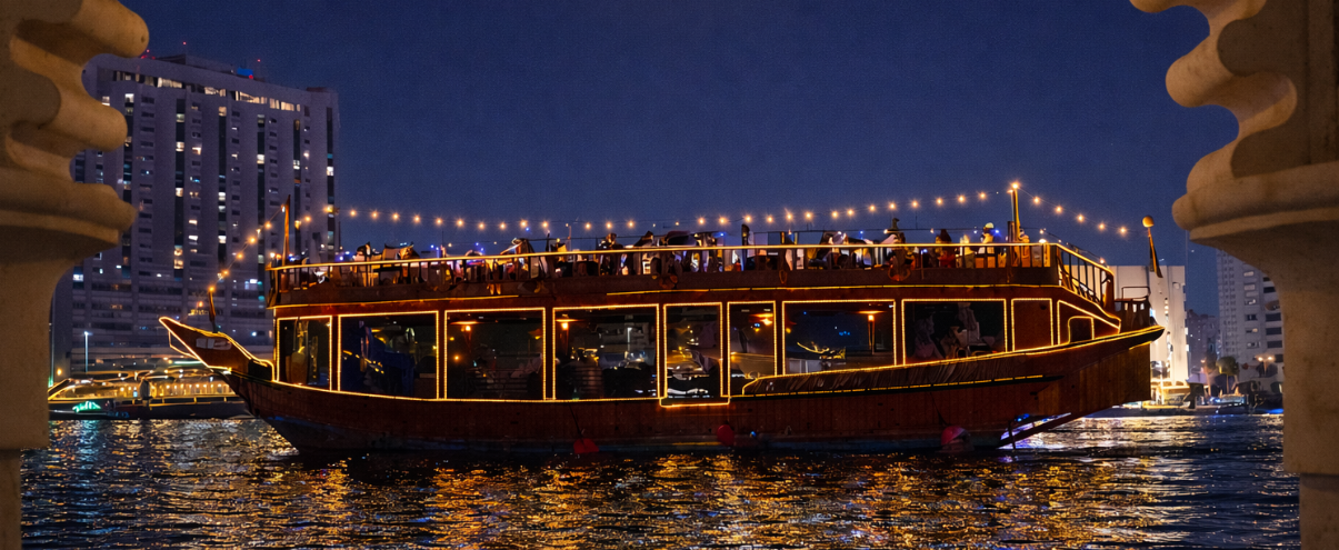 Dubai Creek Dinner Cruise